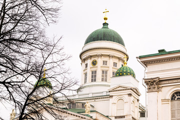 Fototapeta na wymiar cathedral in helsinki, finland