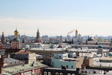 Fototapeta premium Panorama of Moscow, Russia 
