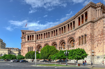 Fototapeta na wymiar Republic Square - Yerevan, Armenia