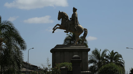 Plaza Menelik II en Ad&iacute;s Abeba, Etiop&iacute;a