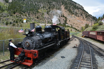 Obraz premium Pociąg Georgetown