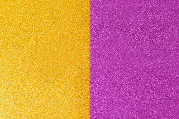 Fototapeta premium background mixed glitter texture gold and purple, abstract background isolated