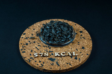 calorie foods sunflower seeds 578 kcal 100 grams diet