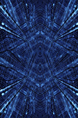 Artistic abstract computer generated smooth modern fractals artwork background