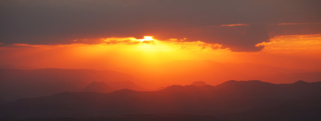 Atardecer en Lalibela, Etiopía