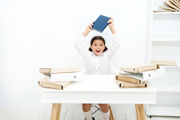 In capricious mood. Naughty child being noisy at school. Little child refusing to learn literacy....
