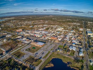 Fototapeta premium Port St Joe is a small Town in the Florida Panhandle