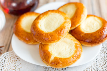 Cream cheese baked pastry