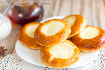 Cream cheese baked pastry