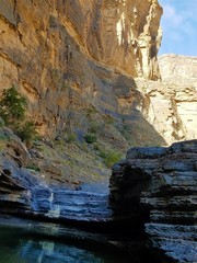 Wadi Canyon in Oman