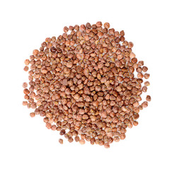 groundnuts (peanut)  isolated on white background