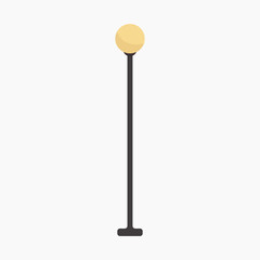 Street light. Lighting. Logo lantern. Vector illustration. EPS 10.
