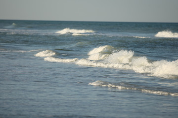 Fototapeta premium waves on the beach