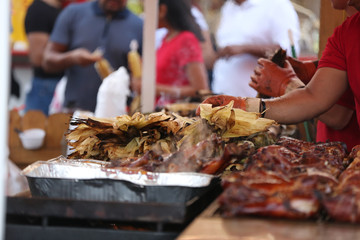 Food Being Prepared at the fair