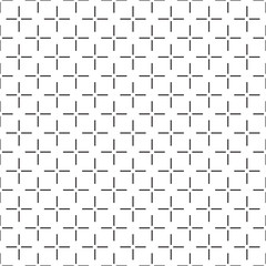 Seamless geometric techno cross pattern background
