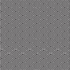 Seamless geometric vintage pattern background