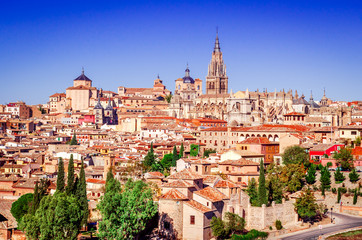 Fototapeta premium Toledo, Castile–La Mancha in Spain