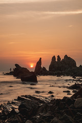 Sunset from arambol beach Goa