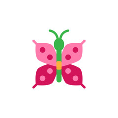 Easter, butterfly icon. Element of color easter illustration. Premium quality graphic design icon. Signs and symbols collection icon for websites, web design