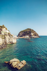 A view of Sant Angelo on island Ischia,Italy