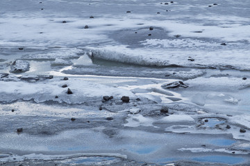 Image of glacier on Iceland.