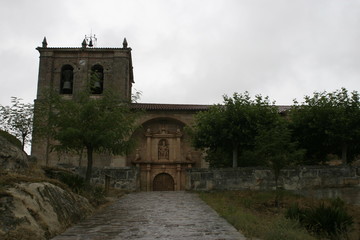 Fototapeta na wymiar Village of Burgos. Castilla y Leon. Spain