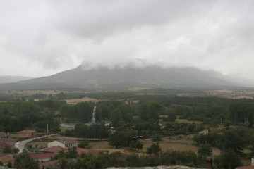 Village of Burgos.  Castilla y Leon. Spain