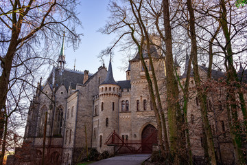 Castle Marienburg near Hannover in spring