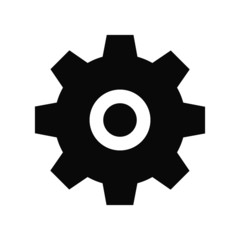 Gear icon, settings symbol