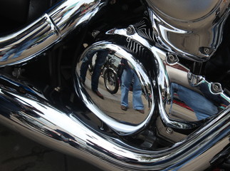 Reflections in chrome