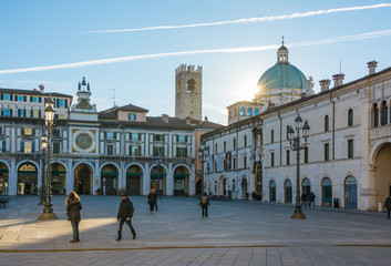 Piazza Della Loggia Brescia The