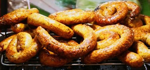 Thai Cuisine, SAI AUA (NOTRHERN THAI SPICY SAUSAGE)