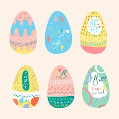 Easter celebration illustration