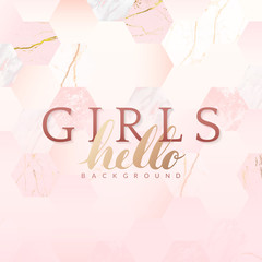 Girly pink background