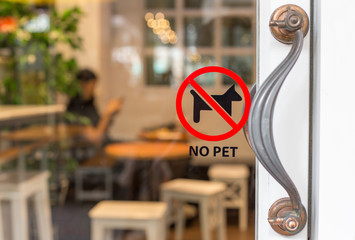Symbols of No pets
