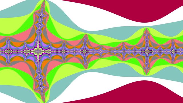 Long Detailed Colorful Julia Fractal Zoom 2