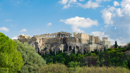 Fototapeta na wymiar Acropolis View