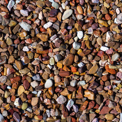 Tileable Wet Pea Gravel Texture