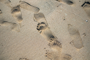 Footprints on the sands of the morning air..