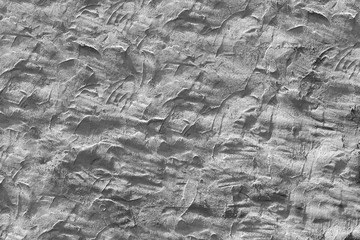 Rough white stone wall with peeling paint grunge vintage texture background