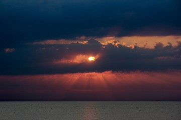 Dawn over Baltic Sea 