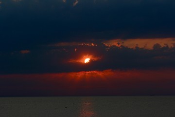 Dawn over Baltic Sea 