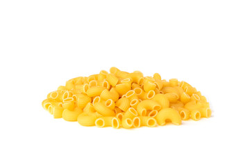 Pasta isolated on white background.