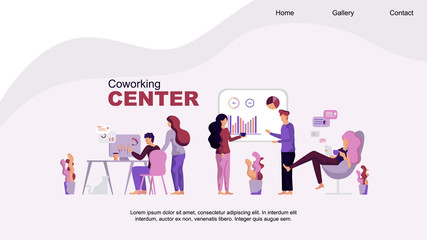 Coworking Center. Development and Management.