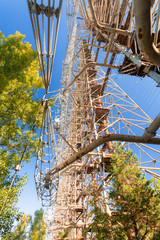 Soviet radar system Duga at Chernobyl-2 nuclear power plant