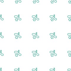 escalator down icon pattern seamless white background