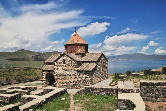 Armenia Caucasus Sevan lake