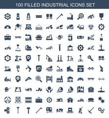 100 industrial icons
