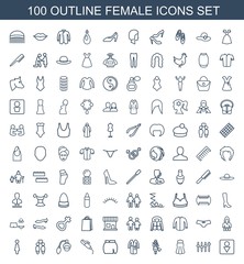 100 female icons