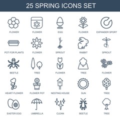25 spring icons